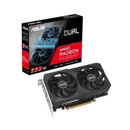 ASUS Dual Radeon RX 6500 XT V2 OC Edition 4GB GDDR6 Graphics Card