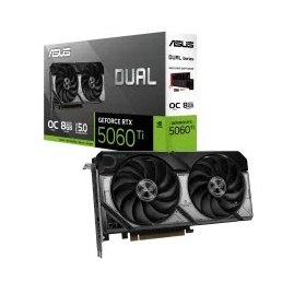 ASUS Dual GeForce RTX 5060 Ti 8GB GDDR7 OC Edition Graphics Card