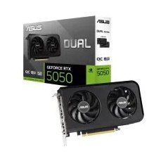 ASUS Dual GeForce RTX 5050 8GB GDDR6 OC Edition Graphics Card
