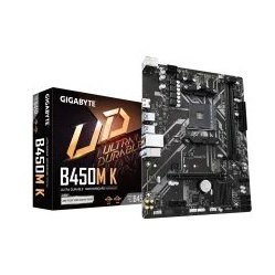 GIGABYTE B450M K AMD AM4 Micro ATX Motherboard