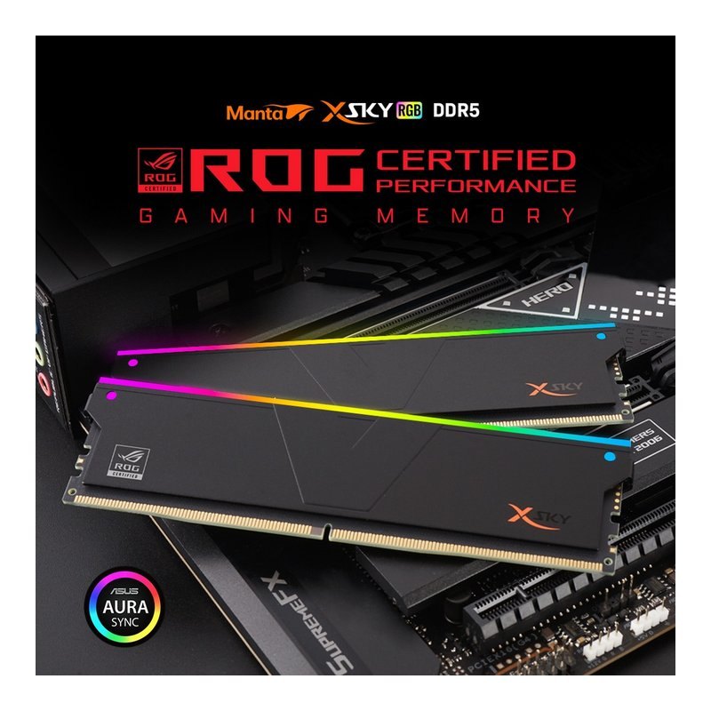 V-Color Manta XSky RGB 16GB DDR5 6000MHz CL36 Desktop RAM